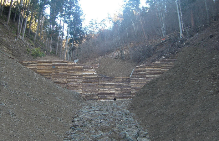 甲府板垣地区予防治山工事(H29ゼロ国)