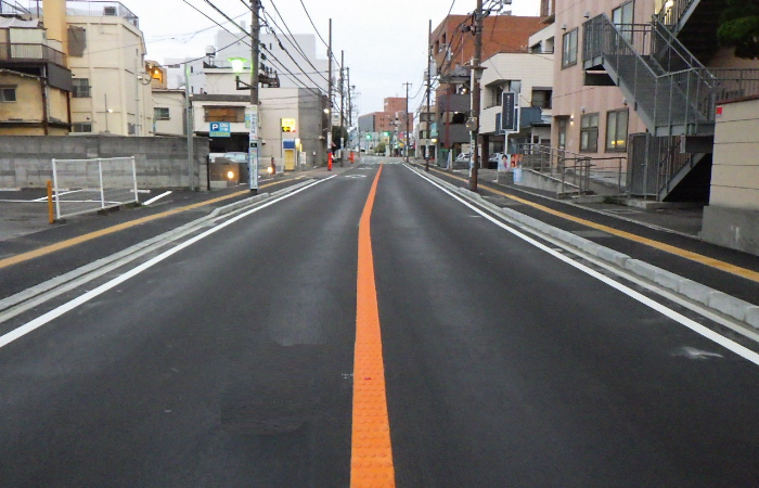 (一)中下条甲府線 道路工事(明許)(余フ)