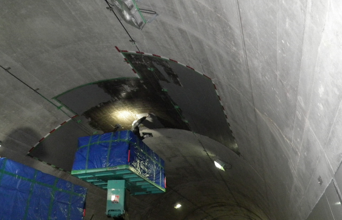 (主)甲府昇仙峡線御岳トンネル補修工事
